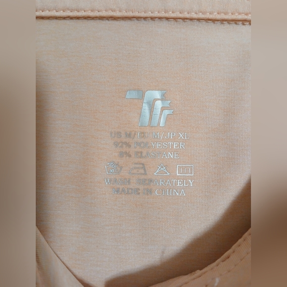 TBMPOY Golf Polo • Size M • Peach - Picture 6 of 8